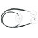 Cable, parking brake K12116 ABS, Thumbnail 3