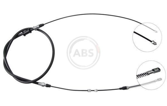 Cable, parking brake K12118 ABS, Image 3