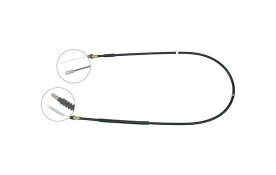 Cable, parking brake K12125 ABS, Image 2