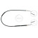 Cable, parking brake K12138 ABS, Thumbnail 3