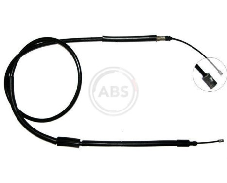 Cable, parking brake K12177 ABS, Image 3