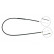Cable, parking brake K12197 ABS, Thumbnail 2