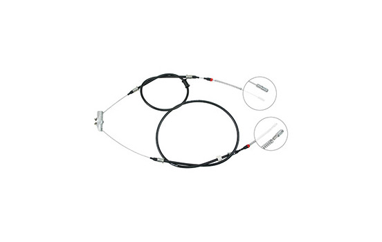 Cable, parking brake K12225 ABS, Image 2