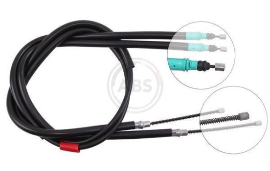 Cable, parking brake K12256 ABS, Image 3