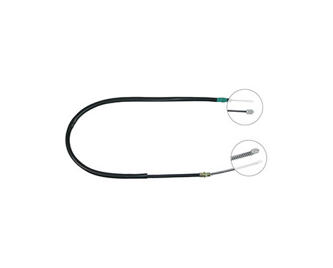 Cable, parking brake K12296 ABS, Image 2