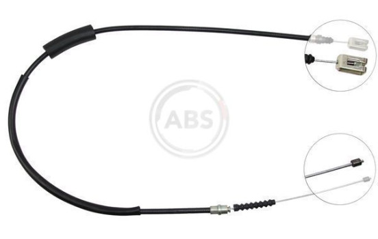 Cable, parking brake K12397 ABS, Image 2