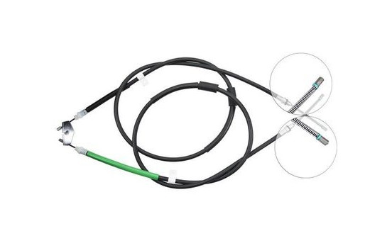 Cable, parking brake K12405 ABS, Image 2