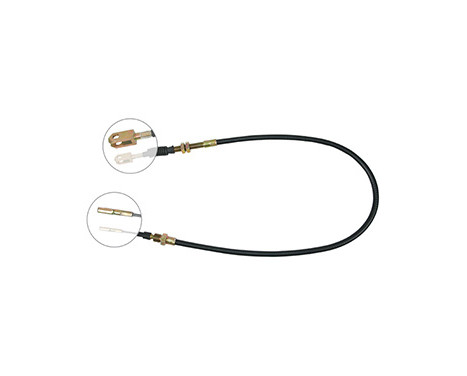 Cable, parking brake K12406 ABS, Image 2