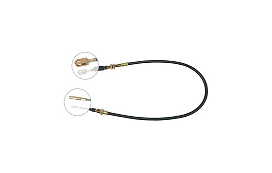Cable, parking brake K12406 ABS, Image 2