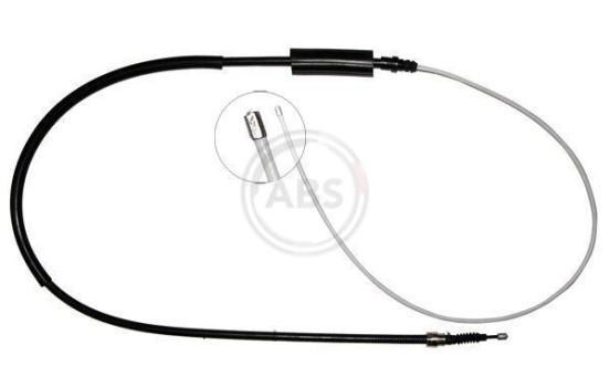 Cable, parking brake K12417 ABS, Image 3