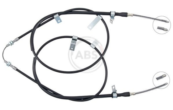 Cable, parking brake K12445 ABS, Image 2