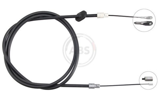 Cable, parking brake K12451 ABS, Image 2