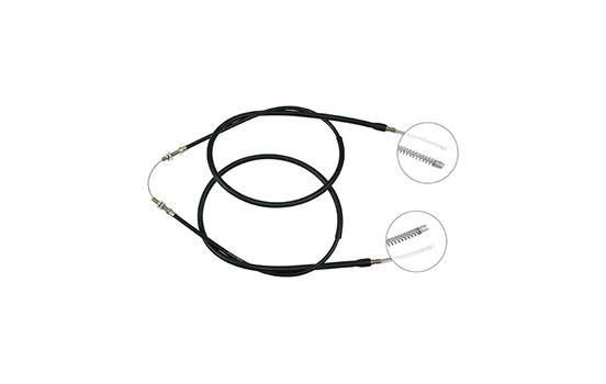 Cable, parking brake K12455 ABS, Image 2
