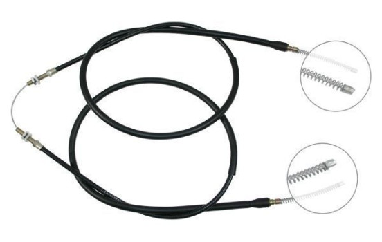Cable, parking brake K12455 ABS