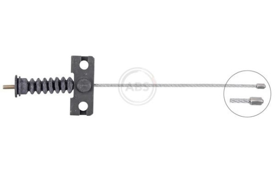 Cable, parking brake K12591 ABS, Image 2
