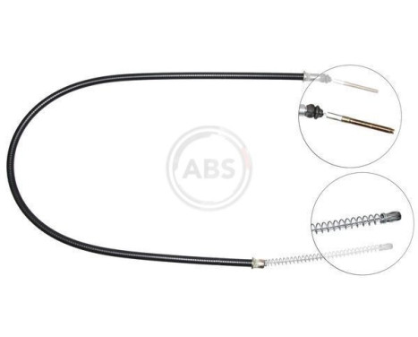 Cable, parking brake K12598 ABS, Image 3