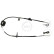 Cable, parking brake K12628 ABS, Thumbnail 2