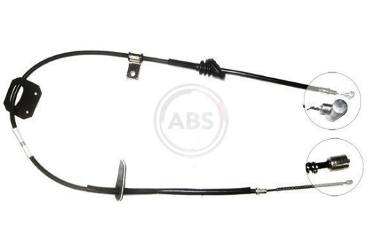 Cable, parking brake K12628 ABS, Image 2