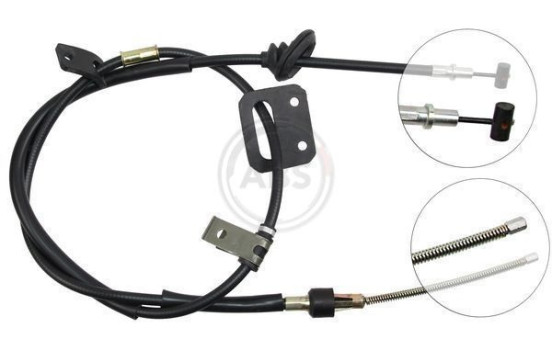 Cable, parking brake K12637 ABS, Image 2