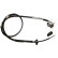 Cable, parking brake K12707 ABS, Thumbnail 2