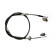 Cable, parking brake K12737 ABS, Thumbnail 2