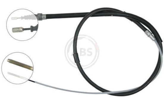 Cable, parking brake K12756 ABS, Image 3