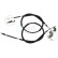 Cable, parking brake K12795 ABS, Thumbnail 3
