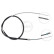 Cable, parking brake K12826 ABS, Thumbnail 3
