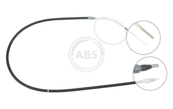Cable, parking brake K12846 ABS, Image 3