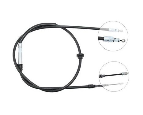 Cable, parking brake K12876 ABS, Image 2