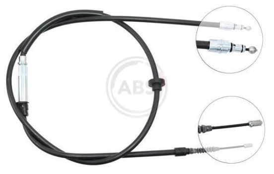 Cable, parking brake K12876 ABS, Image 3
