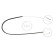 Cable, parking brake K12926 ABS, Thumbnail 2