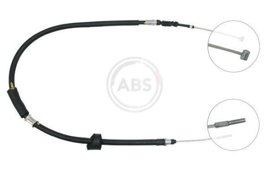 Cable, parking brake K12951 ABS, Image 3