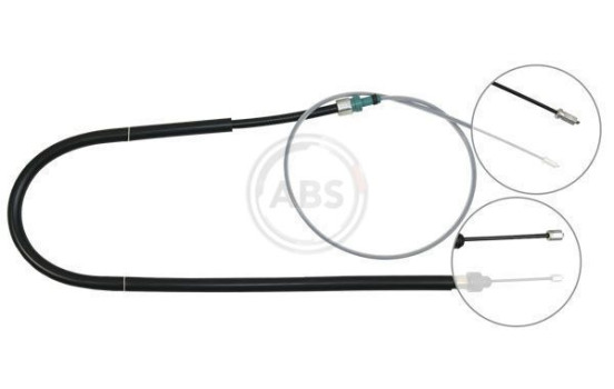 Cable, parking brake K12976 ABS, Image 3