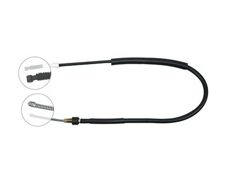 Cable, parking brake K12978 ABS, Image 2