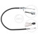 Cable, parking brake K13046 ABS, Thumbnail 2