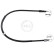 Cable, parking brake K13056 ABS, Thumbnail 3