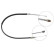 Cable, parking brake K13067 ABS, Thumbnail 2
