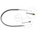 Cable, parking brake K13067 ABS, Thumbnail 3
