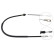 Cable, parking brake K13077 ABS, Thumbnail 2