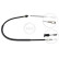 Cable, parking brake K13077 ABS, Thumbnail 3