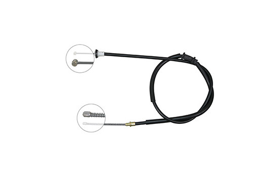 Cable, parking brake K13096 ABS, Image 2