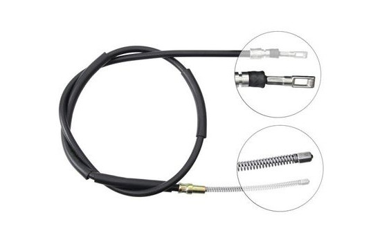 Cable, parking brake K13128 ABS, Image 2