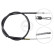 Cable, parking brake K13128 ABS, Thumbnail 3