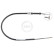 Cable, parking brake K13131 ABS, Thumbnail 2