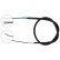 Cable, parking brake K13136 ABS, Thumbnail 2