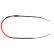Cable, parking brake K13137 ABS, Thumbnail 2