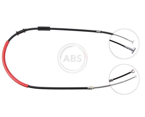 Cable, parking brake K13137 ABS, Image 3