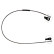 Cable, parking brake K13138 ABS, Thumbnail 2