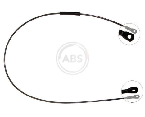 Cable, parking brake K13138 ABS, Image 3